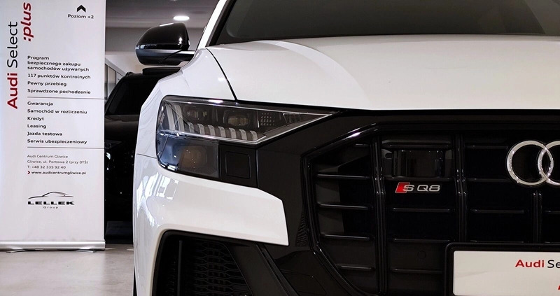 Audi SQ8 cena 430000 przebieg: 63000, rok produkcji 2019 z Kozienice małe 562